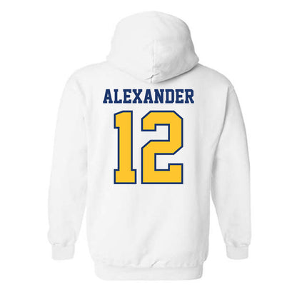 North Carolina A&T - NCAA Women's Basketball : Drew Alexander - Hooded Sweatshirt-1