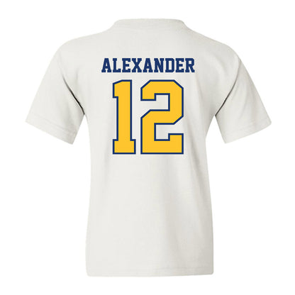 North Carolina A&T - NCAA Women's Basketball : Drew Alexander - Youth T-Shirt-1