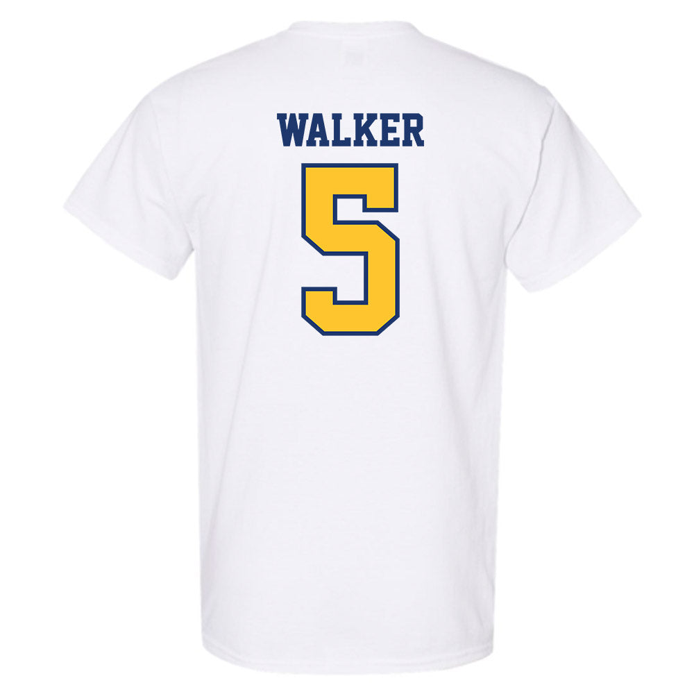 North Carolina A&T - NCAA Men's Basketball : Lewis Walker - T-Shirt-1