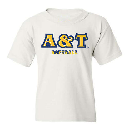 North Carolina A&T - NCAA Softball : Roshell Williams - Youth T-Shirt-0