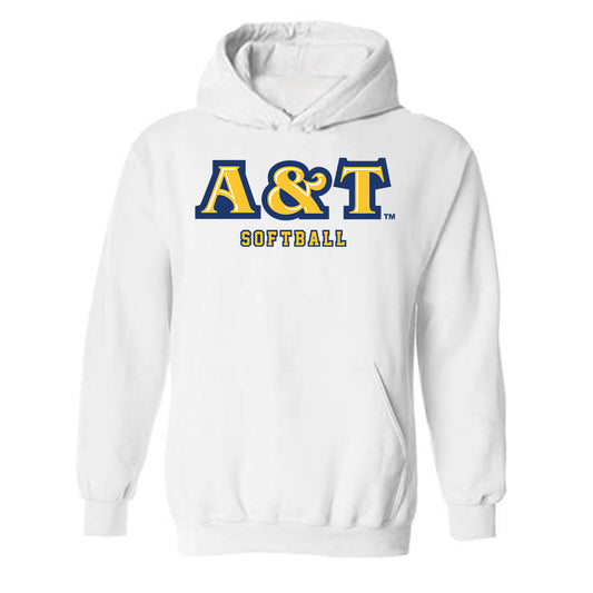 North Carolina A&T - NCAA Softball : Lauren Hardy - Hooded Sweatshirt-0