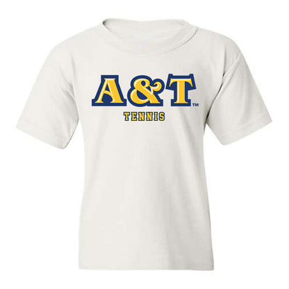 North Carolina A&T - NCAA Men's Tennis : Mathieu Dussaubat - Youth T-Shirt-0