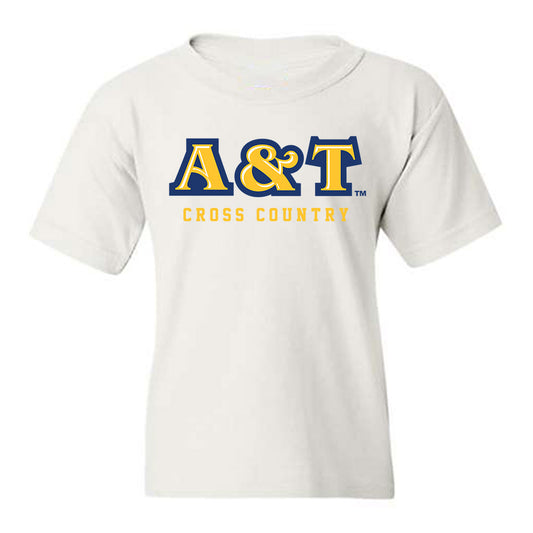 North Carolina A&T - NCAA Men's Cross Country : Demonte Peterson - Youth T-Shirt-0