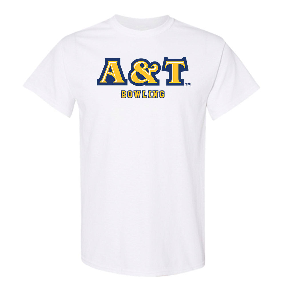 North Carolina A&T - NCAA Women's Bowling : Victorya White - T-Shirt-0