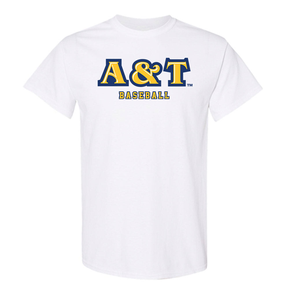 North Carolina A&T - NCAA Baseball : Bruce Wyche - T-Shirt-0