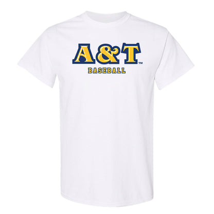 North Carolina A&T - NCAA Baseball : Bruce Wyche - T-Shirt-0