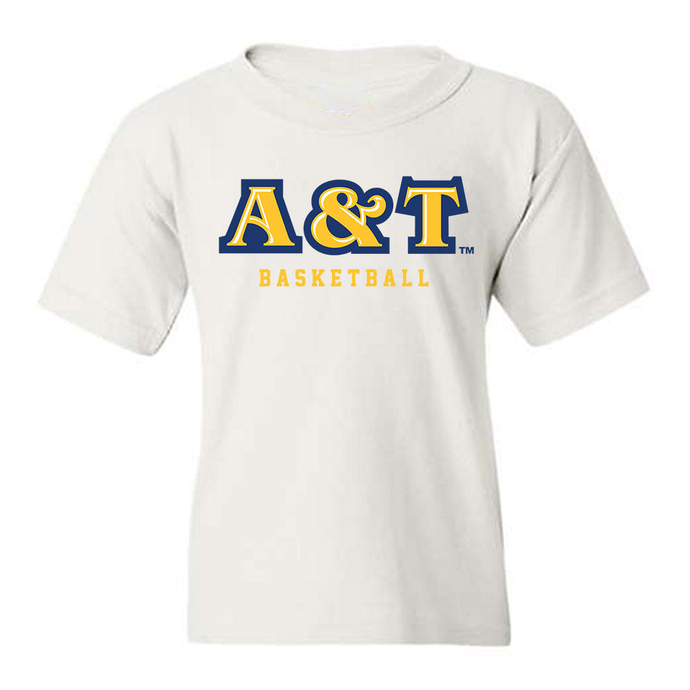 North Carolina A&T - NCAA Women's Basketball : Drew Alexander - Youth T-Shirt-0
