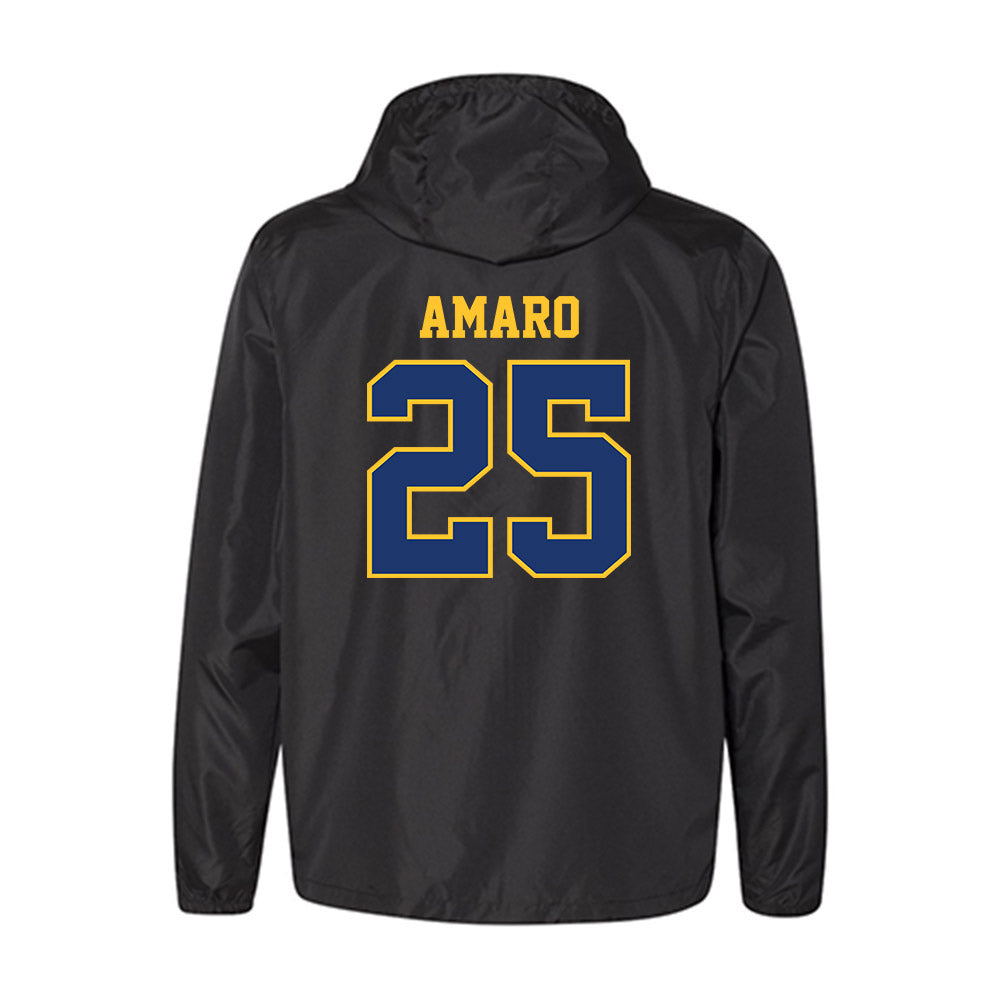 North Carolina A&T - NCAA Baseball : Kristian Amaro - Windbreaker-1