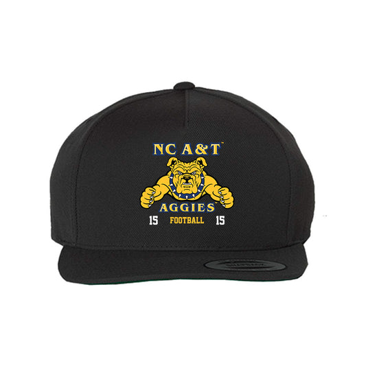 North Carolina A&T - NCAA Football : Jy Walls - Snapback Hat-0