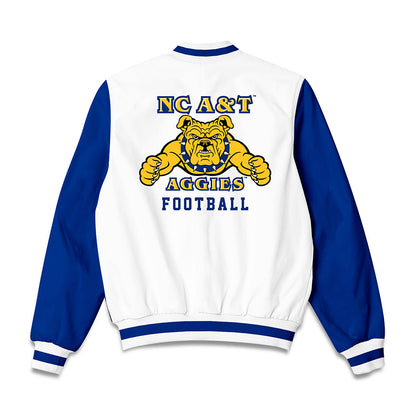North Carolina A&T - NCAA Football : Jy Walls - Bomber Jacket-1