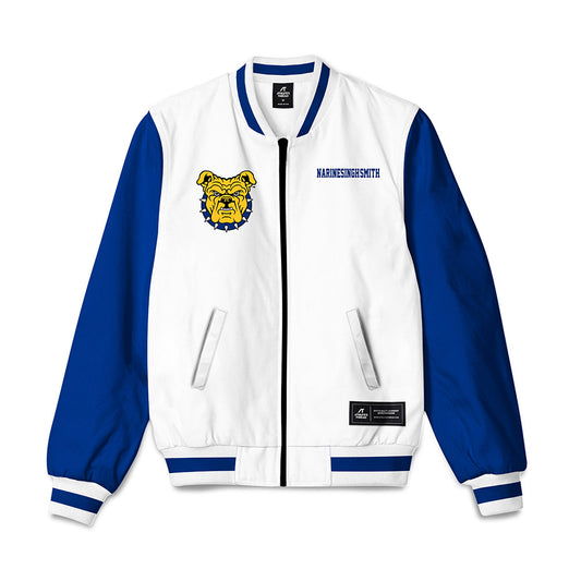 North Carolina A&T - NCAA Men's Golf : Kasim Narinesingh-Smith - Bomber Jacket-0