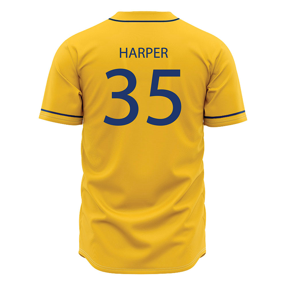 North Carolina A&T - NCAA Baseball : Bo Harper - Jersey-1