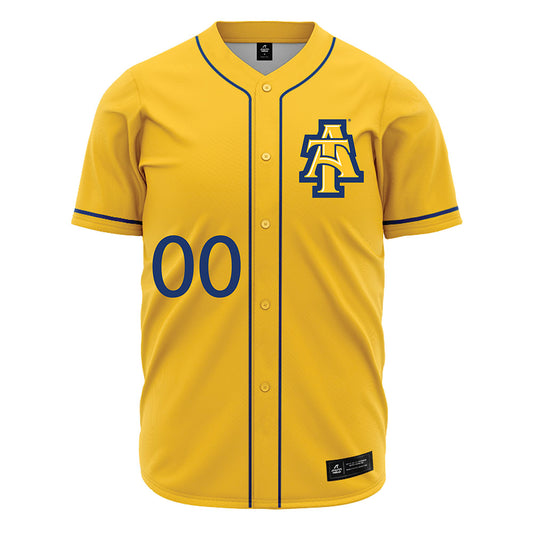 North Carolina A&T - NCAA Baseball : Derek Guzman - Jersey-0