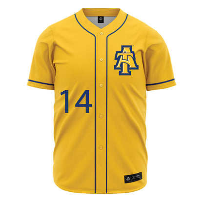 North Carolina A&T - NCAA Baseball : Gavin Sentell - Jersey-0