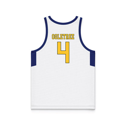 North Carolina A&T - NCAA Men's Basketball : Bryson Ogletree - Basketball Jersey-1