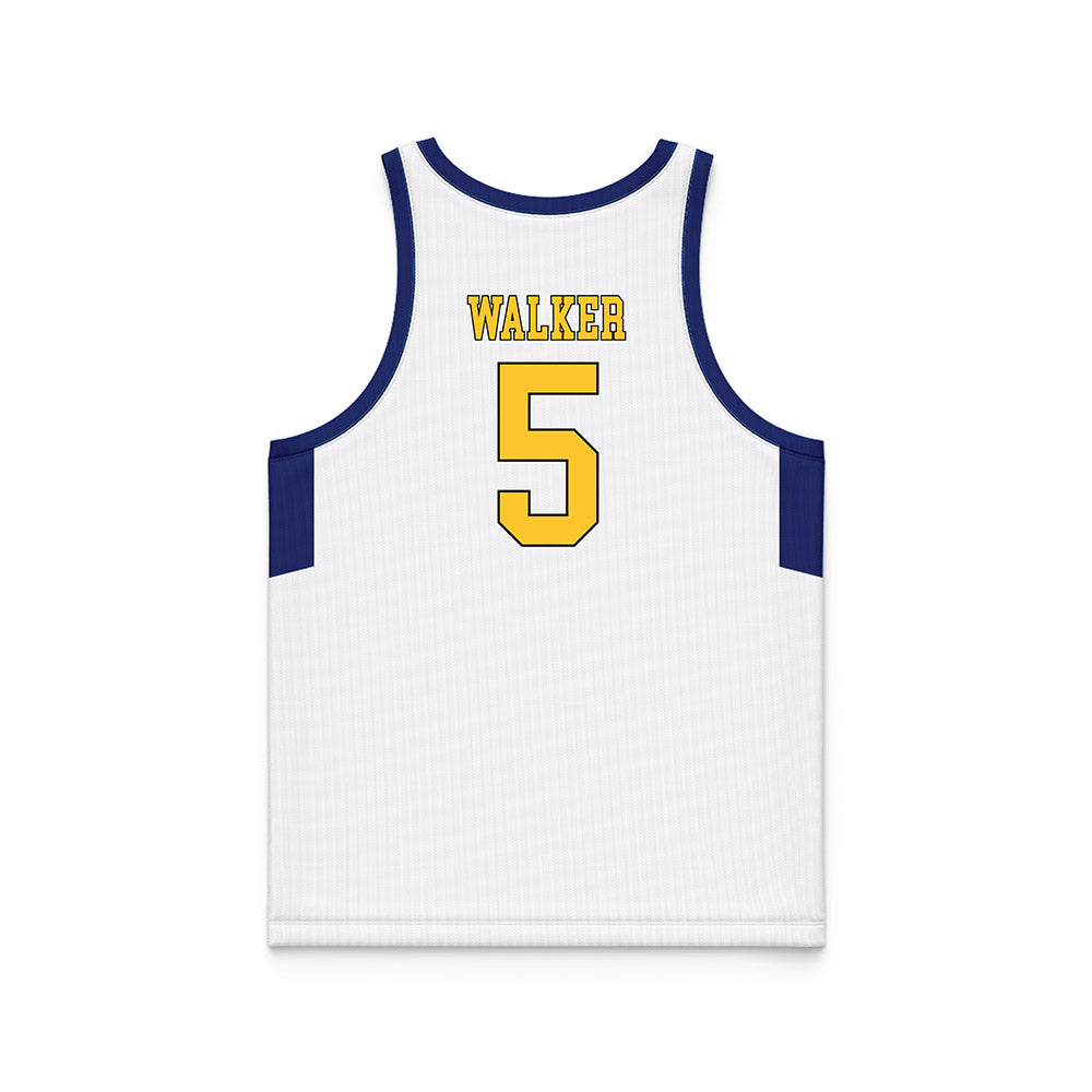 North Carolina A&T - NCAA Men's Basketball : Lewis Walker - Basketball Jersey-1