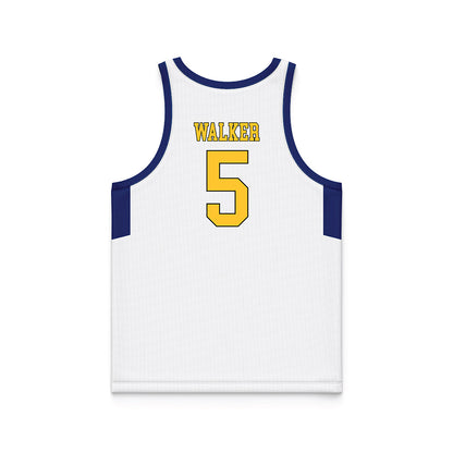 North Carolina A&T - NCAA Men's Basketball : Lewis Walker - Basketball Jersey-1