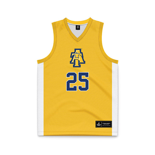 North Carolina A&T - NCAA Women's Basketball : Paris Locke - Basketball Jersey-0