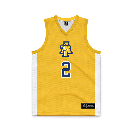 North Carolina A&T - NCAA Women's Basketball : Londyn walker Walker - Basketball Jersey-0