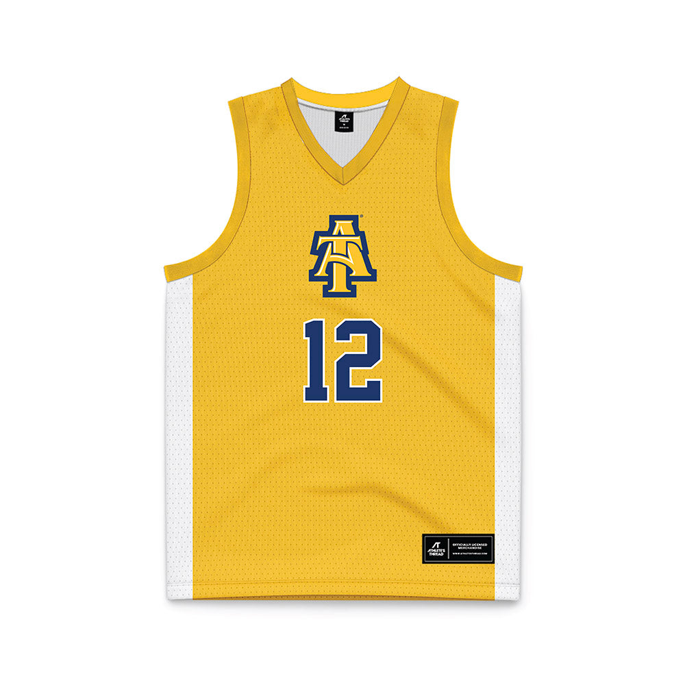 North Carolina A&T - NCAA Women's Basketball : Drew Alexander - Basketball Jersey-0