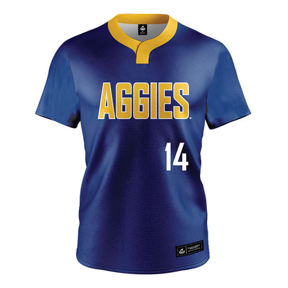 North Carolina A&T - NCAA Softball : Ayanna Mears - Jersey-0