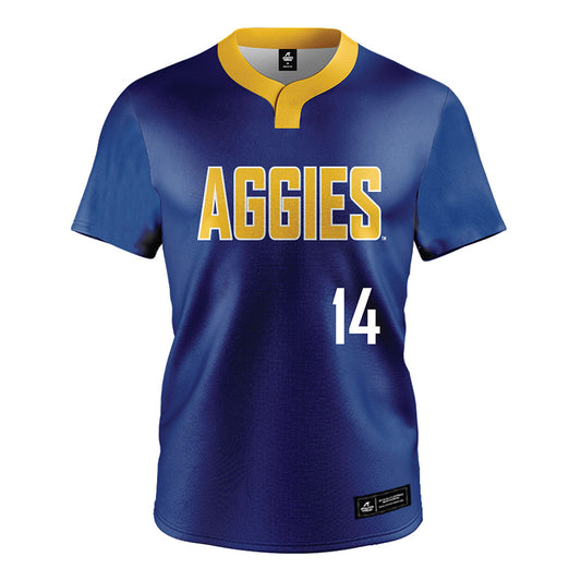 North Carolina A&T - NCAA Softball : Ayanna Mears - Jersey-0