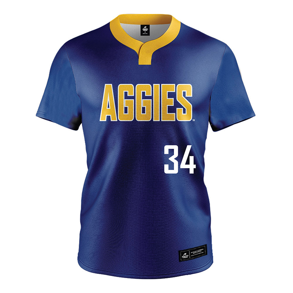 North Carolina A&T - NCAA Softball : Destiny Sims - Jersey-0