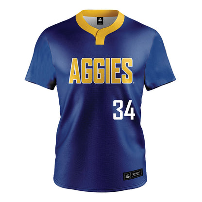 North Carolina A&T - NCAA Softball : Destiny Sims - Jersey-0