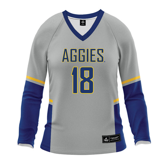 North Carolina A&T - NCAA Women's Volleyball : Jada Hampton - Volleyball Jersey-0