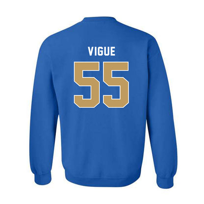 Husson - NCAA Football : brody vigue - Classic Shersey Crewneck Sweatshirt-1