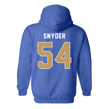 Husson - NCAA Football : Noah Snyder - Classic Shersey Hooded Sweatshirt-1