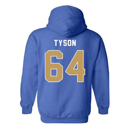Husson - NCAA Football : Jahmye Tyson - Classic Shersey Hooded Sweatshirt-1