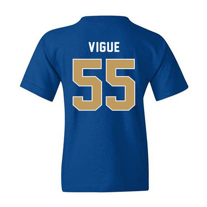 Husson - NCAA Football : brody vigue - Classic Shersey Youth T-Shirt-1