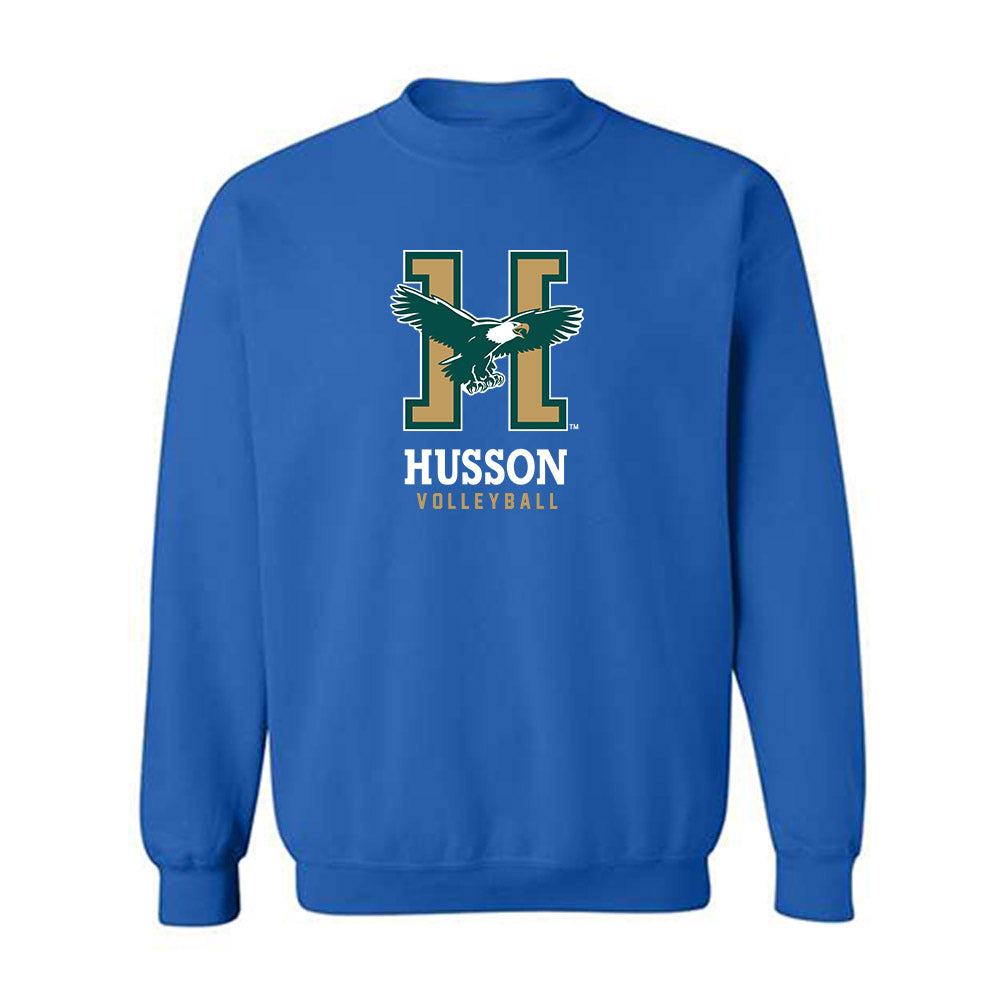 Husson - NCAA Women's Volleyball : Peyton Hooker - Classic Shersey Crewneck Sweatshirt-0
