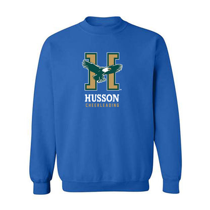 Husson - NCAA Cheerleading : Abigail Dudley - Classic Shersey Crewneck Sweatshirt-0