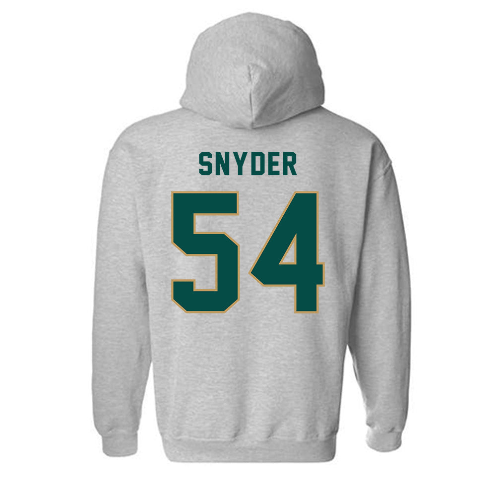 Husson - NCAA Football : Noah Snyder - Classic Shersey Hooded Sweatshirt-1