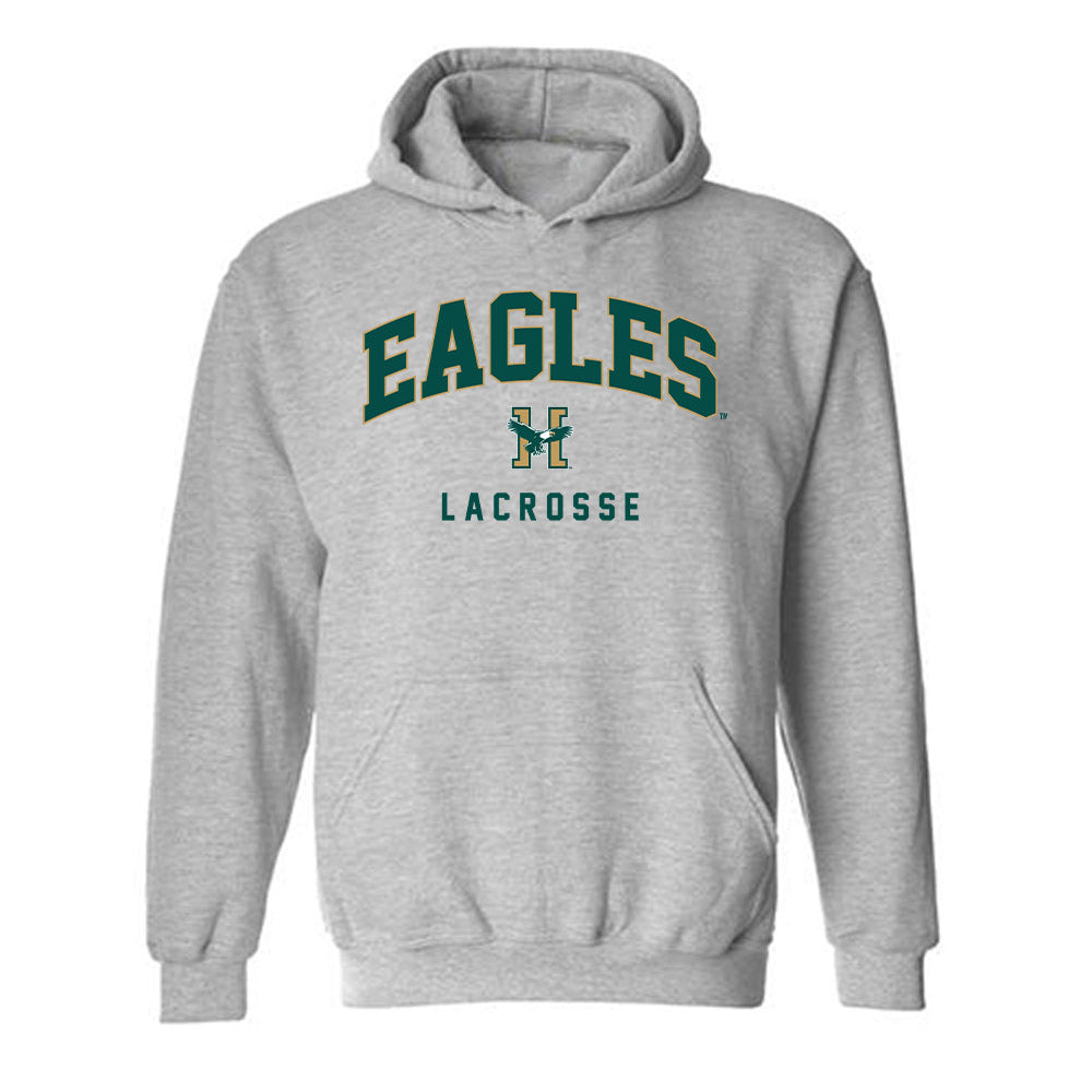 Husson - NCAA Men's Lacrosse : Owen Giorgio - Classic Shersey Hooded Sweatshirt-0