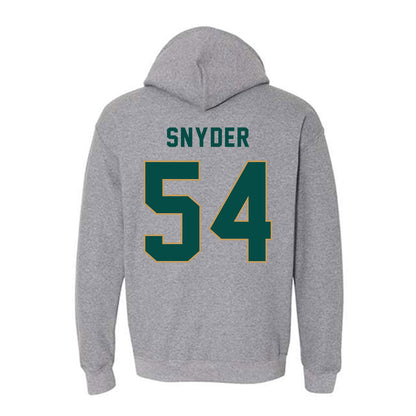 Husson - NCAA Football : Noah Snyder - Classic Shersey Hooded Sweatshirt-1