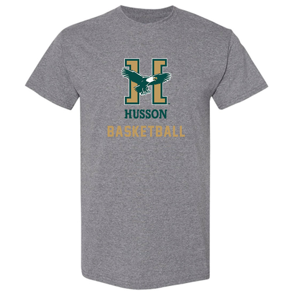Husson - NCAA Men's Basketball : Jeremiah Grissom - T-Shirt-0