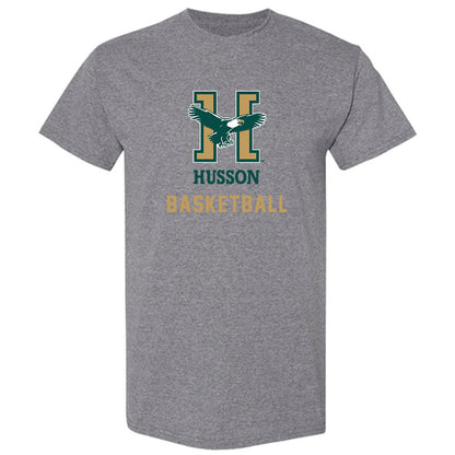 Husson - NCAA Men's Basketball : Jeremiah Grissom - T-Shirt-0