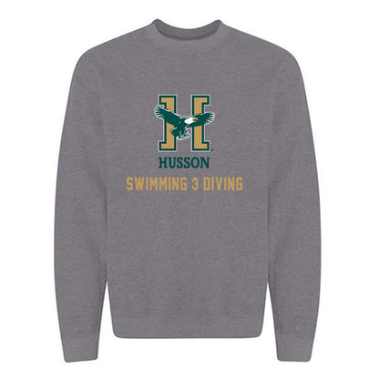 Husson - NCAA Women's Swimming & Diving : Gabrielle Hoffmann - Crewneck Sweatshirt-0