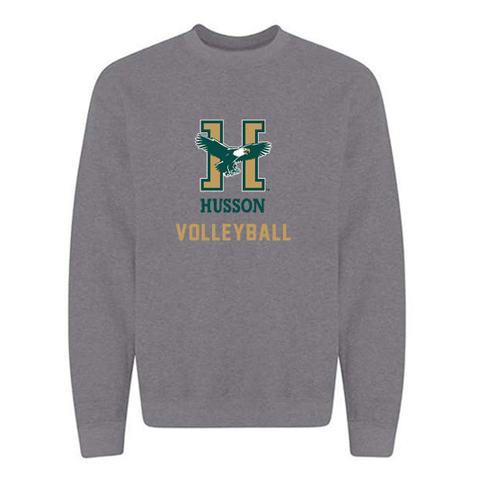 Husson - NCAA Women's Volleyball : Peyton Hooker - Classic Shersey Crewneck Sweatshirt-0