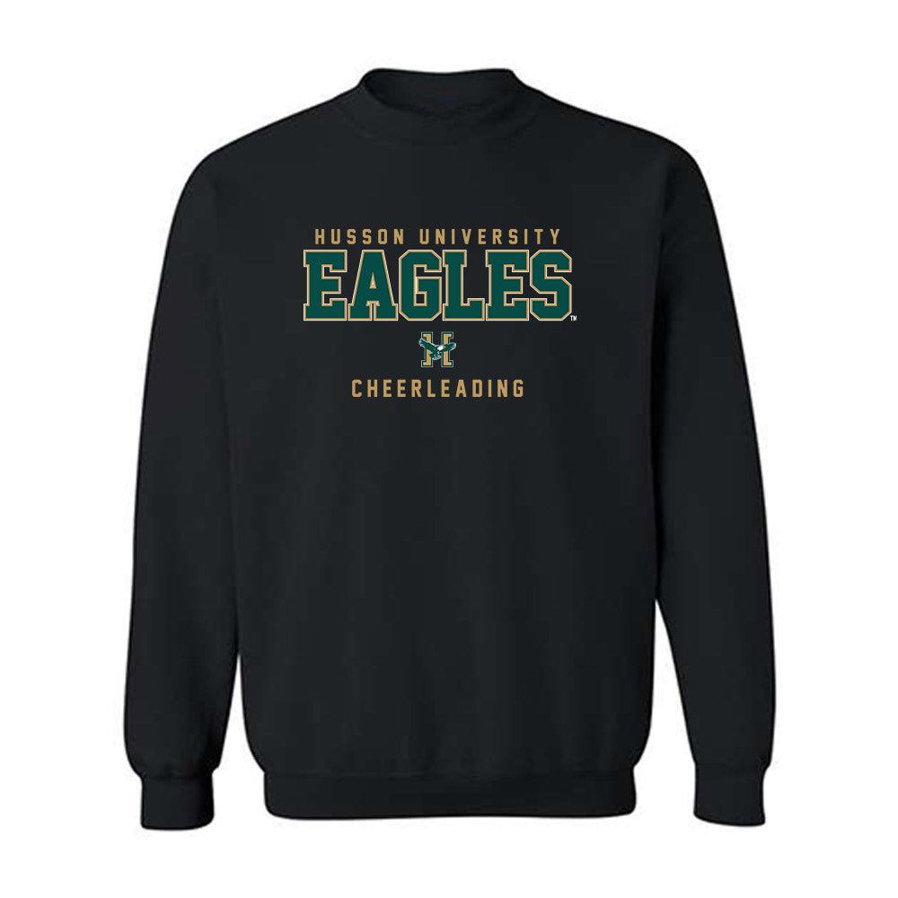 Husson - NCAA Cheerleading : Abigail Dudley - Classic Shersey Crewneck Sweatshirt-0