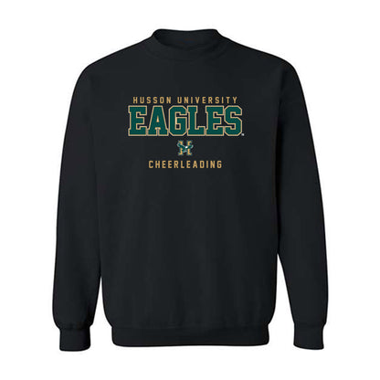 Husson - NCAA Cheerleading : Abigail Dudley - Classic Shersey Crewneck Sweatshirt-0