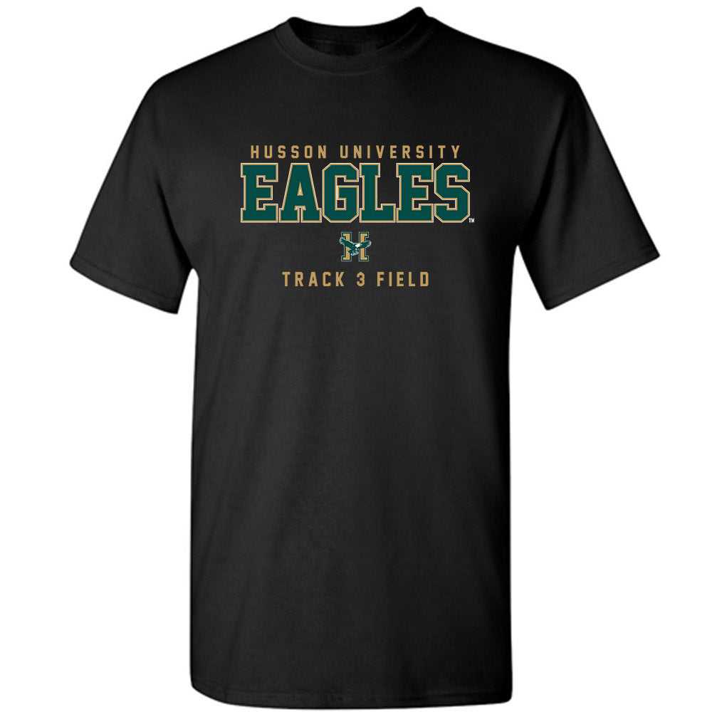 Husson - NCAA Men's Track & Field : Cohen Parker - T-Shirt-0