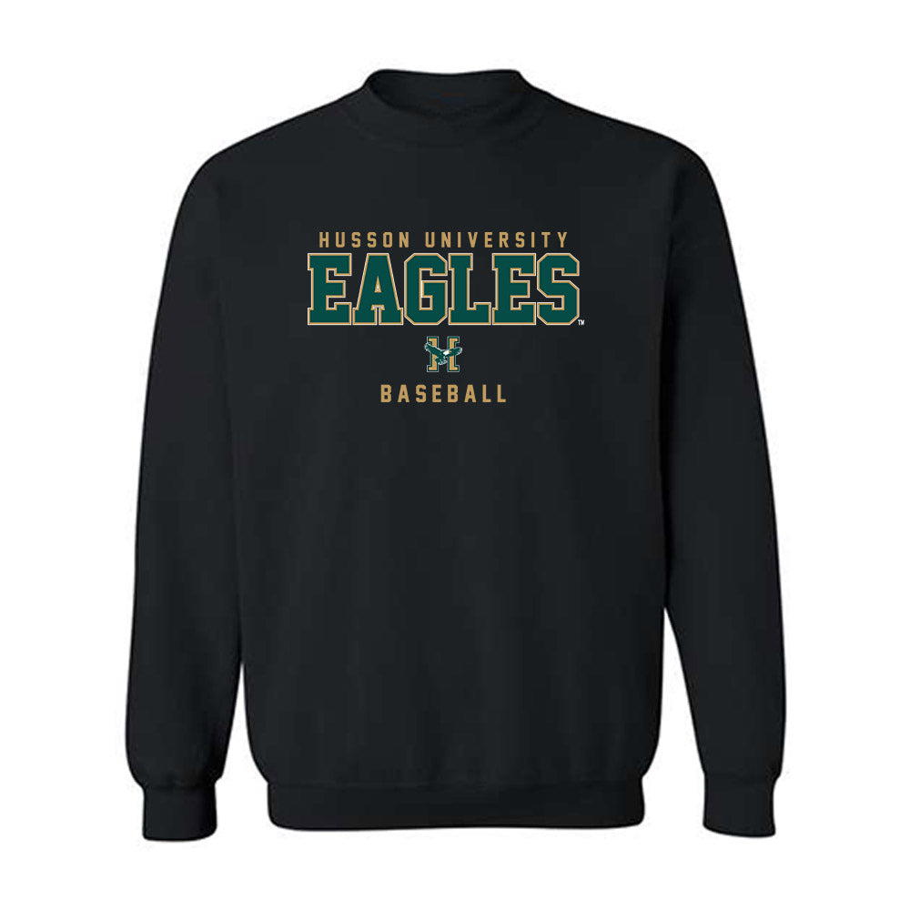 Husson - NCAA Baseball : Hunter Foard - Crewneck Sweatshirt-0