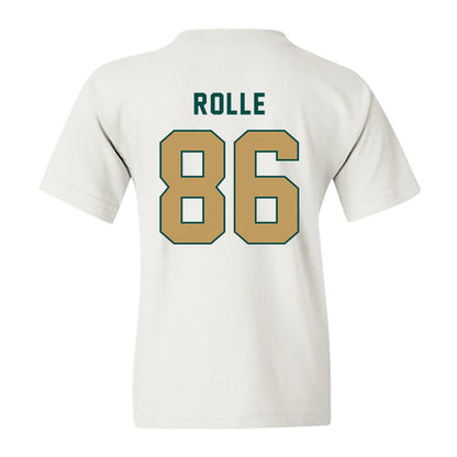 Husson - NCAA Football : Dom Rolle - Classic Shersey Youth T-Shirt-1