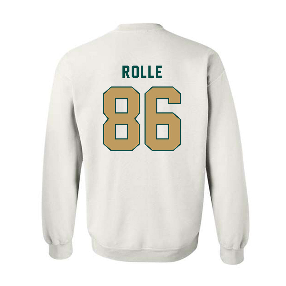 Husson - NCAA Football : Dom Rolle - Classic Shersey Crewneck Sweatshirt-1