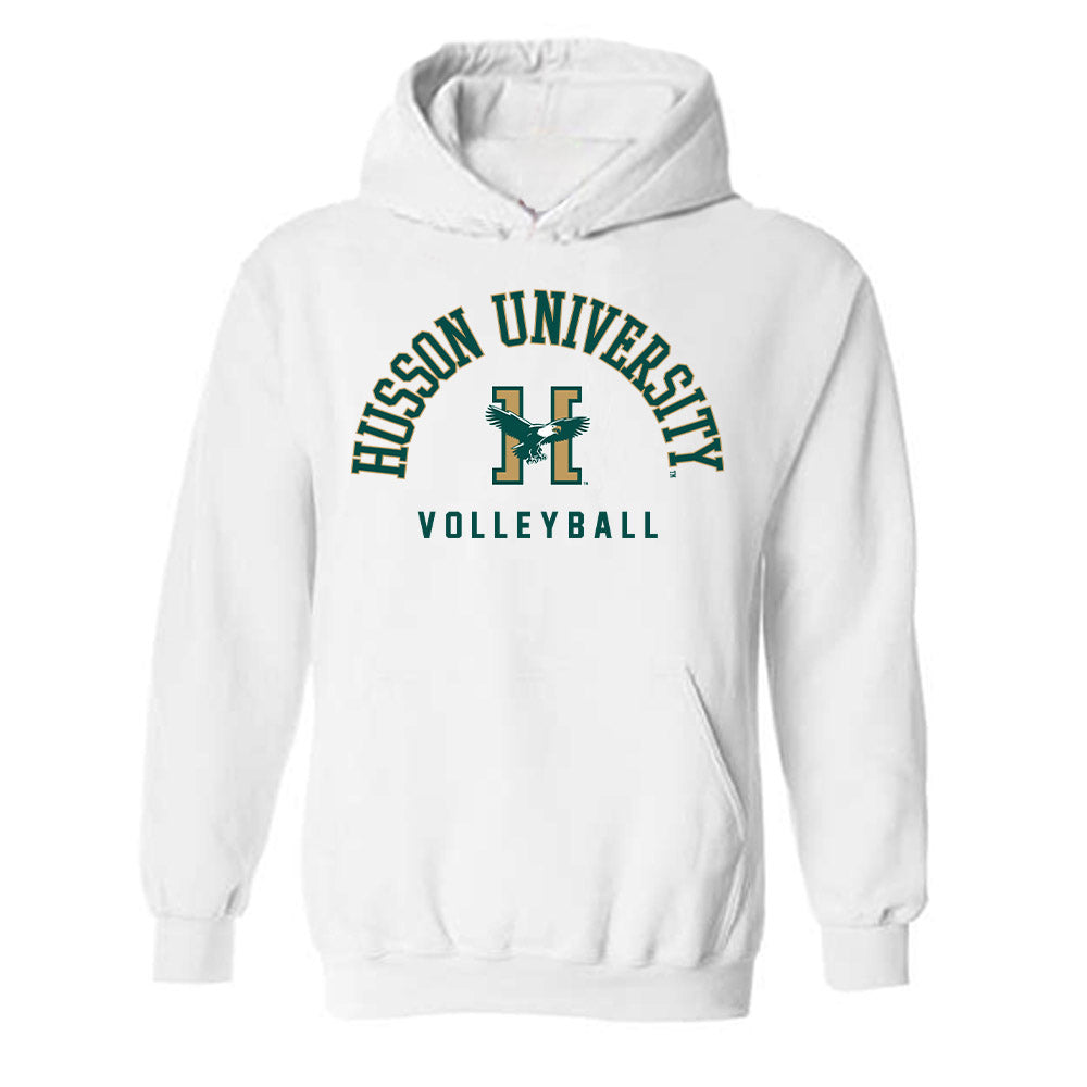 Husson - NCAA Women's Volleyball : Peyton Hooker - Classic Shersey Hooded Sweatshirt-0