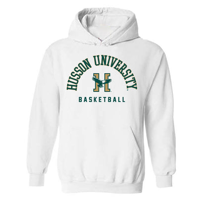 Husson - NCAA Men's Basketball : Bryce Tackett - Hooded Sweatshirt-0